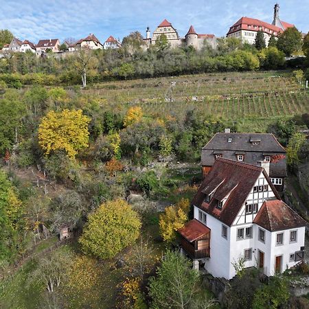 Ferienhaus Kobolzeller Schloesschen A.D.Weinsteige Rothenburg ob der Tauber Exteriér fotografie